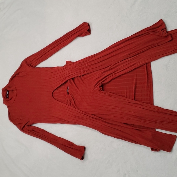 Fashion Nova Rust Pant Legging Set M - Picture 2 of 6